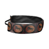 サテンヘッドバンド – 馬フェイク革ヘッドバンド アスレチックヘッドバンド (左)