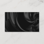 サテン名刺 名刺 (裏面)