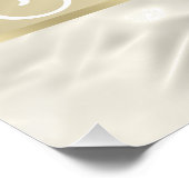 サテン宝石Sweet sixteen金ゴールドID260 ポスター (コーナー)