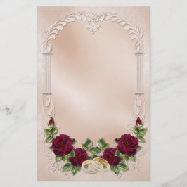 サテン結婚の二 便箋