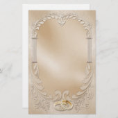 サテン結婚ズ 便箋 (正面/裏面)