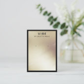 サテン絵を描金ゴールドイヤリング表示ジュエリーホルダー 名刺 (スタンド正面)