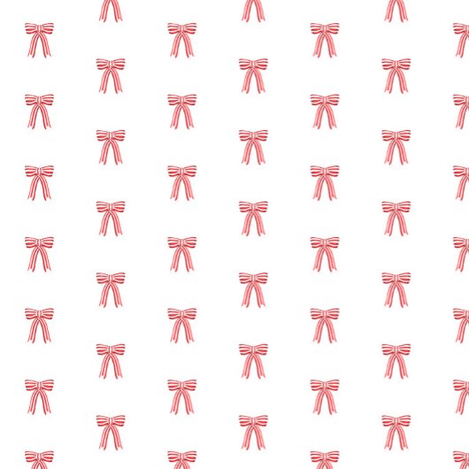 サテン赤と白ボーズレッドキャンディーケーンストライプ弓 薄葉紙