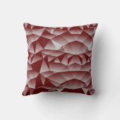 サテン バーガンディ クッション (裏面)