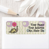 サディザカタツムリ差出人住所ラベル ラベル (インサイチュ)