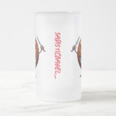 サディスティックなベーゲルマグ フロストグラスビールジョッキ (中央)