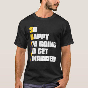 サディスティックな独身男性の別れの会・花婿介添人たちの逃避行 Tシャツ