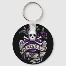 "サディ"スカルパンクキーチェーン キーホルダー