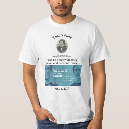 サデウス・スティーブンス ミュージアムTシャツ Tシャツ (正面)