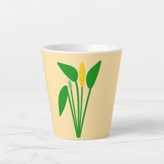サトイモ科ラテマグ カフェラテマグ (正面)