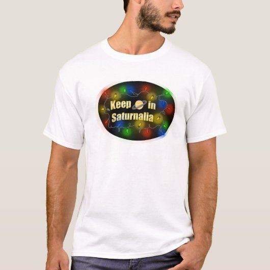 サトゥルナリアの荒らし Tシャツ (正面)