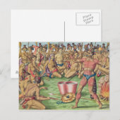 サトゥーナが戦いの準備 ポストカード (正面/裏面)