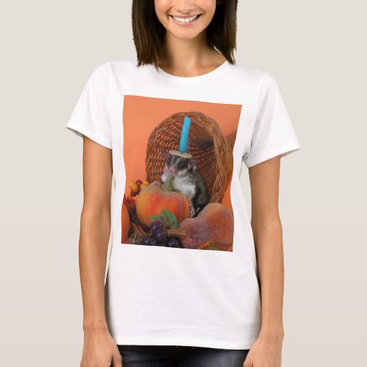 サトウガメの感謝祭 Tシャツ (正面)