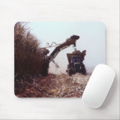 サトウキビの収穫 マウスパッド (マウス)