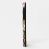サトウキビ圧搾機、アンチル諸島(色の版木、銅版、版画) Case-Mate iPhoneケース (裏面/左)