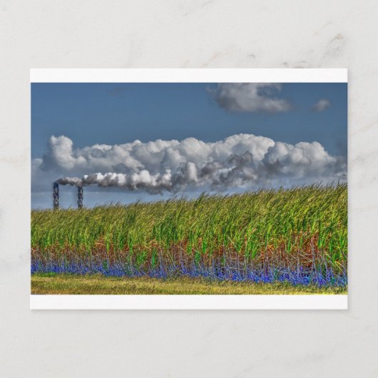 サトウキビ工場ルーラルクイーンズランドオーストラリア ポストカード (正面)