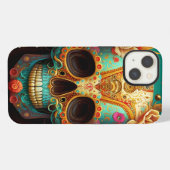 サトウキビ ドゥエンデ死者の日 iPhoneケース (裏面横)