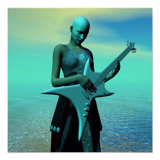 サドギター ポスター (正面)