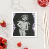 サドケルビエンジェルプリント スタンダードカクテルナプキン (インサイチュ)