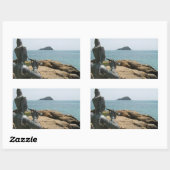 サドサコーン伝説…タイ，サタヒップ 長方形シール (シート)