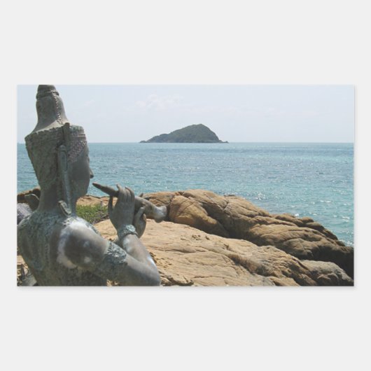 サドサコーン伝説…タイ，サタヒップ 長方形シール (正面)