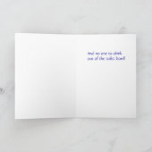 サドバスセットハウンドおもしろい犬悔やみや弔慰ロズオブペット カード (内部)