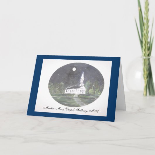 サドバリーMAマルタ・メアリー・チャペル カード (正面)