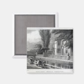 サドラーのウェルズ・シアター、J.ガーナーによる彫刻 マグネット (正面/裏面)