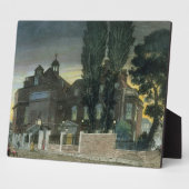 サドラーズウェルズ1826年(色版木、銅版、版画) フォトプラーク (側面)