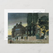 サドラーズウェルズ1826年(色版木、銅版、版画) ポストカード (正面/裏面)