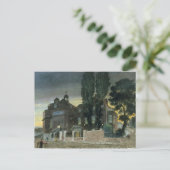 サドラーズウェルズ1826年(色版木、銅版、版画) ポストカード (スタンド正面)