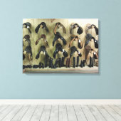 サドルとブーツ キャンバスプリント (インサイチュ (ウッドフロア))