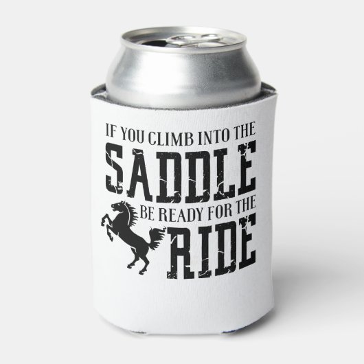 サドルもしに乗り込んで乗る 缶クーラー (缶正面)