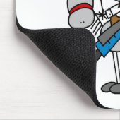 サドルを置いて下さい! カウボーイの棒の姿のマウスパッド マウスパッド (コーナー)