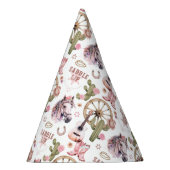 サドルアップウェスタン女性のカーボーイパーティーハット パーティーハット (右)