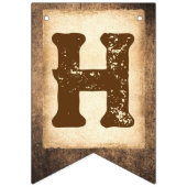 サドルアップカントリー西カウボーイ バンティングフラッグ (第2の旗)