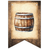 サドルアップカントリー西カウボーイ バンティングフラッグ (第1の旗)