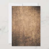 サドルアップカントリー西カウボーイ 招待状 (裏面)