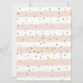 サドルアップガールピンクポニー誕生日招待状 招待状 (裏面)