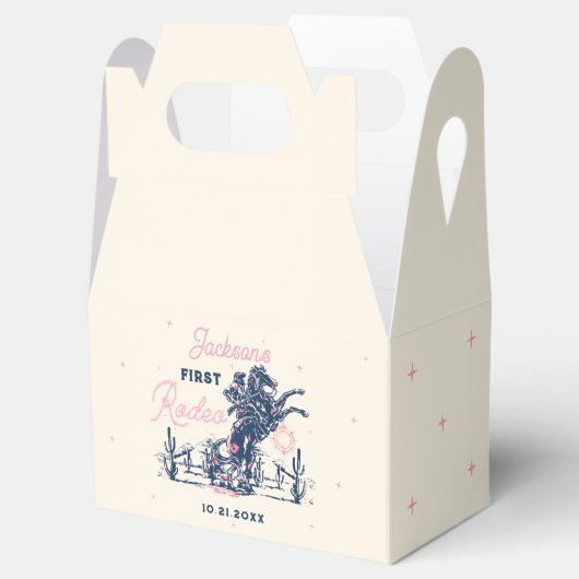 サドルアップファーストロデオカウボーイ誕生日 フェイバーボックス (オープン)