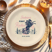 サドルアップファーストRodeoカウボーイバースデーパーティー ペーパープレート