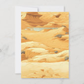 サドルアップファーストRodeoカウボーイバースデーパーティー 招待状 (裏面)