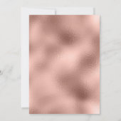 サドルアップホース誕生日パーティーピンク 招待状 (裏面)