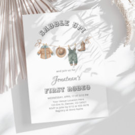 サドルアップリトルカウボーイファーストロデオ誕生日 招待状