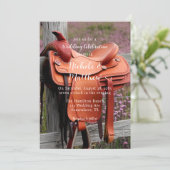 サドルオンザフェンス婚約パーティ 招待状 (スタンド正面)