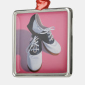 サドルシューズの芸術 メタルオーナメント (左)