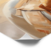 サドルセレニティ：女性のカーボーイウォールアート ポスター (コーナー)