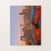 サドルドームカルガリー。 ジグソーパズル (縦)