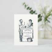 サドルバックカキ葉書 ポストカード (スタンド正面)