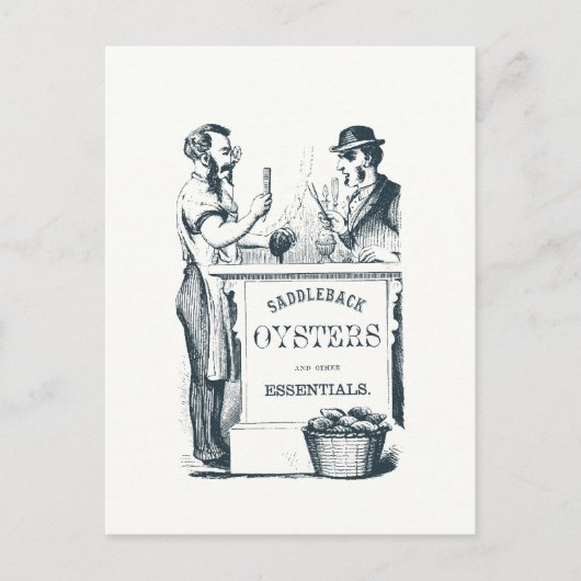 サドルバックカキ葉書 ポストカード (正面)